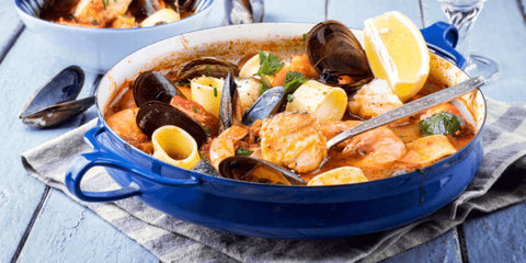 Originalrezept: Bouillabaisse à Marsellaise (mediterrane Fischsuppe)